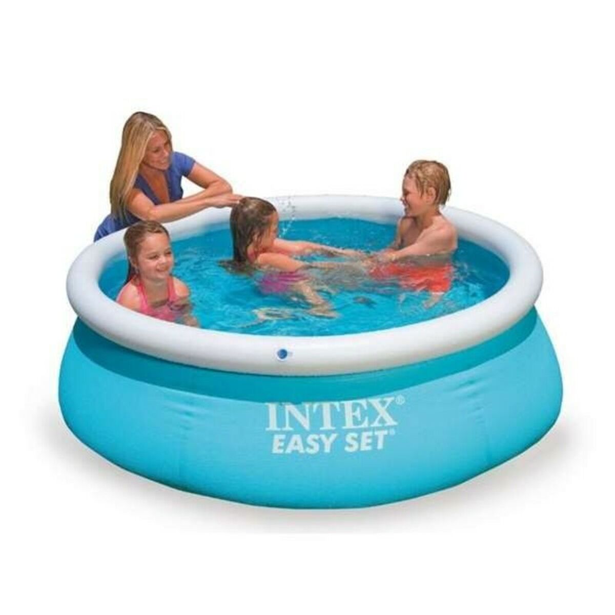 Upplåsbar bassäng EASY SET Intex 28101NP 886 L 880 L 183 x 51 x 183 cm - 4