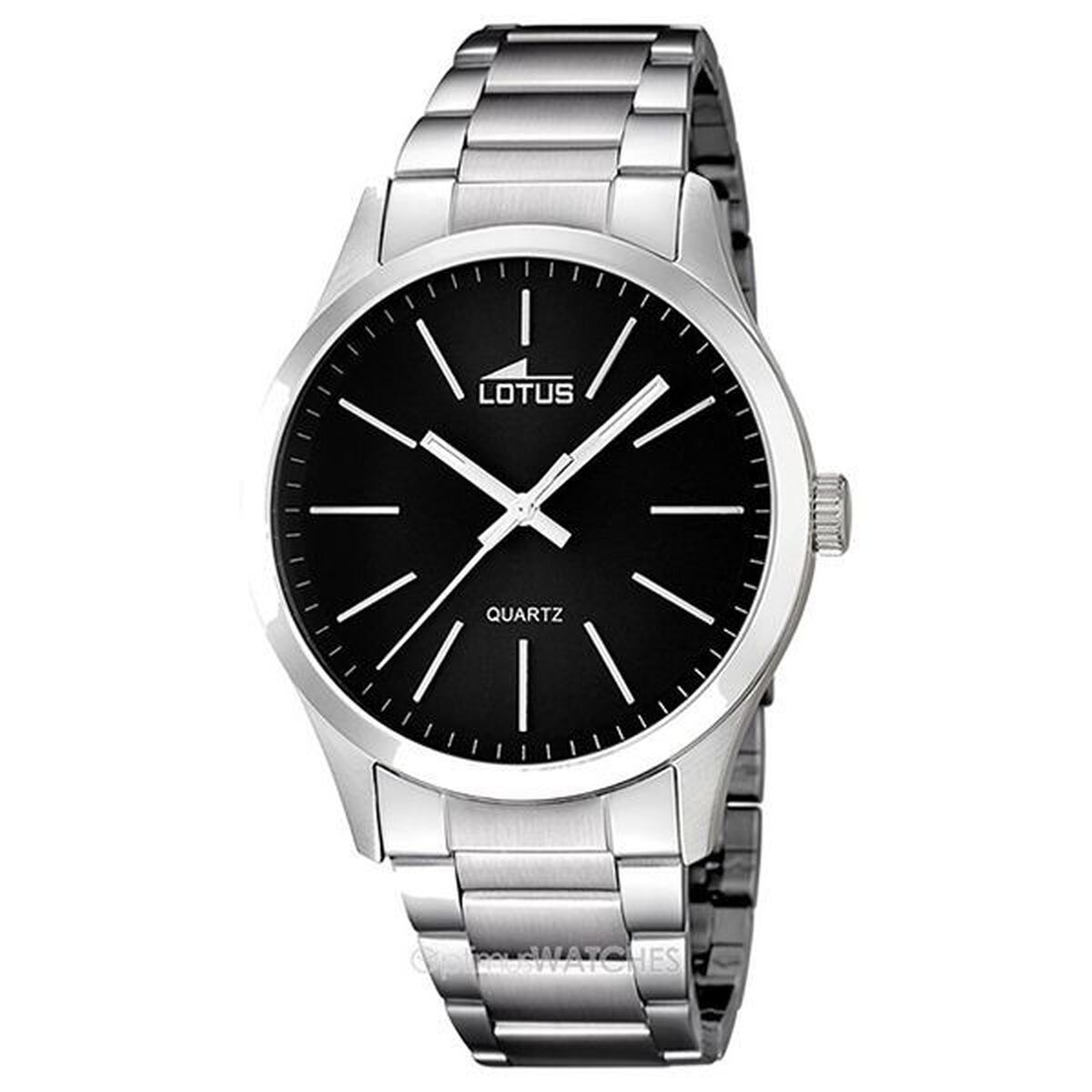 Herrklocka Lotus 15959/3 Svart Silvrig