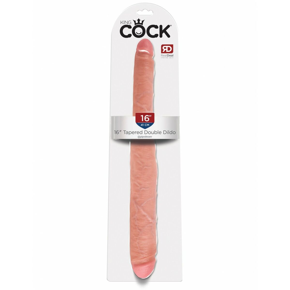 Smekningsapparat Double Penetration Pipedream King Cock Naturell - 2