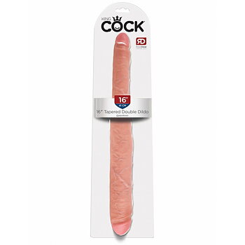 Smekningsapparat Double Penetration Pipedream King Cock Naturell