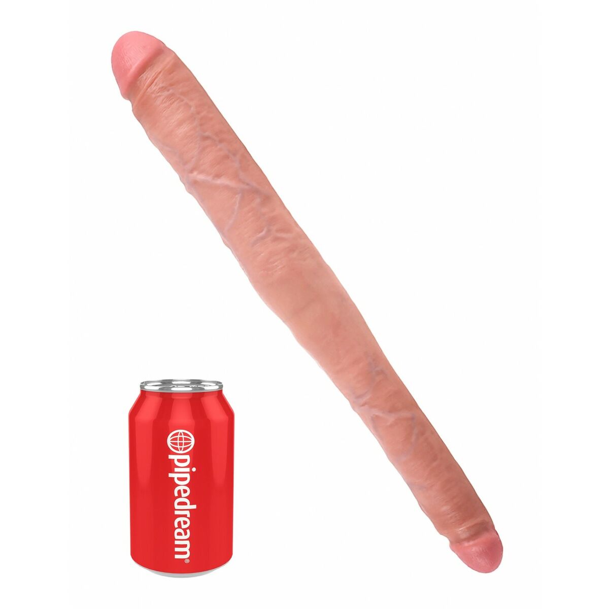 Smekningsapparat Double Penetration Pipedream King Cock Naturell - 3