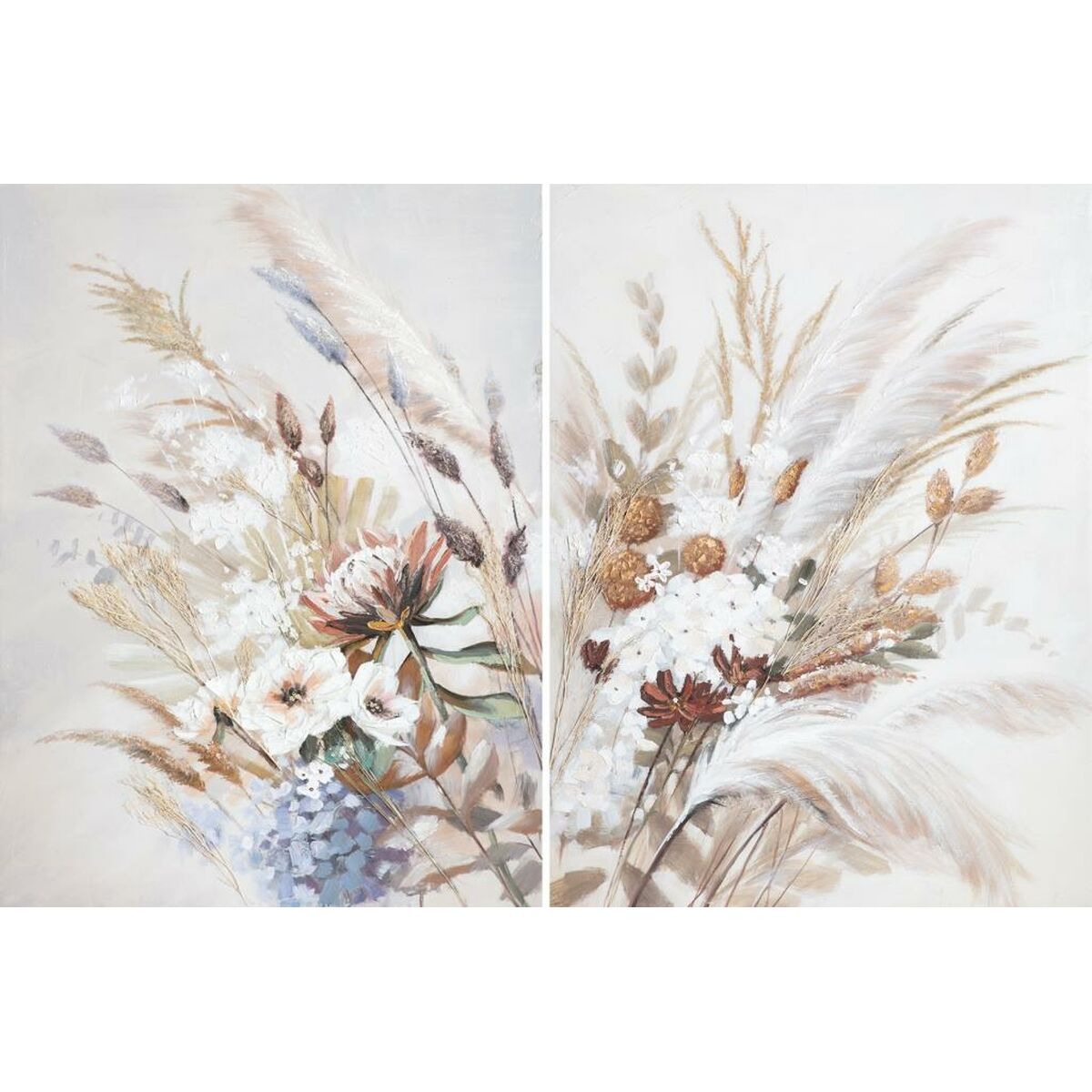 Kanvas DKD Home Decor Furu Kanvas 90 x 3,7 x 120 cm