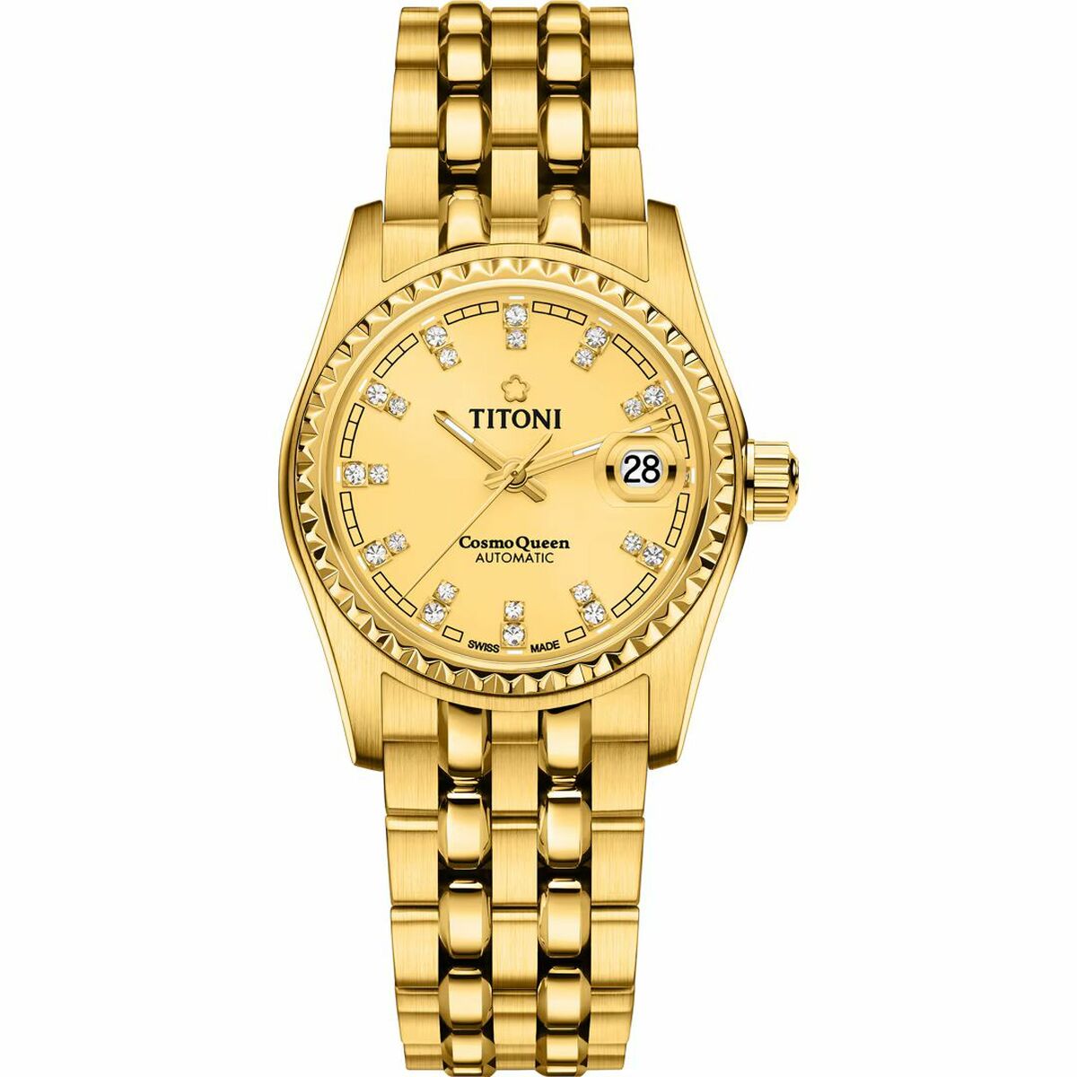Damklocka Titoni 729G-306 (Ø 27 mm)