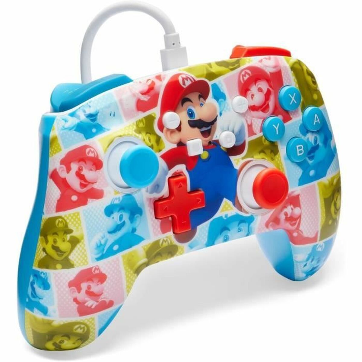 Spelkontroll Powera Mario Hero Reel rouge Nintendo Switch - 2