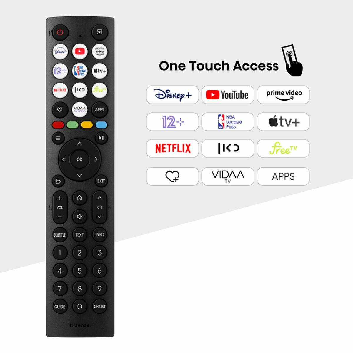 Smart TV Hisense 32A5NQ 32" Full HD 2K LED HDR D-LED QLED - 4