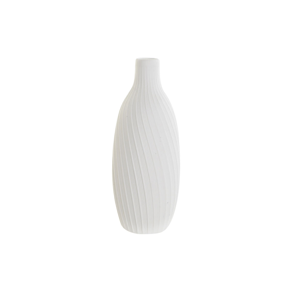Vas DKD Home Decor Keramik Vit (8 x 8 x 19,5 cm)