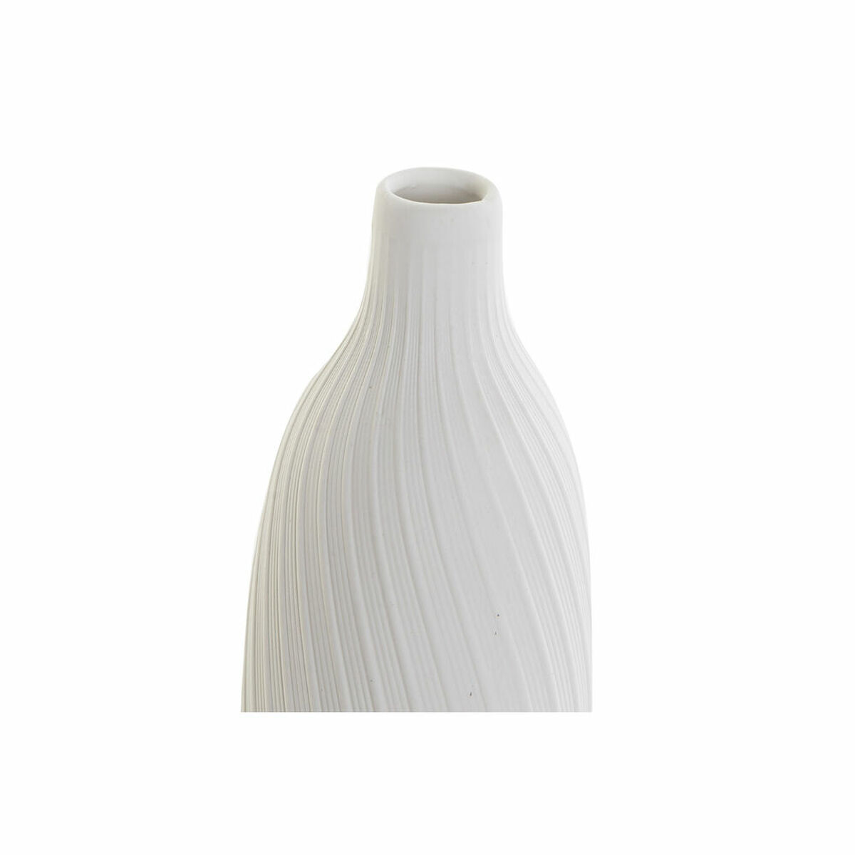 Vas DKD Home Decor Keramik Vit (8 x 8 x 19,5 cm) - 3