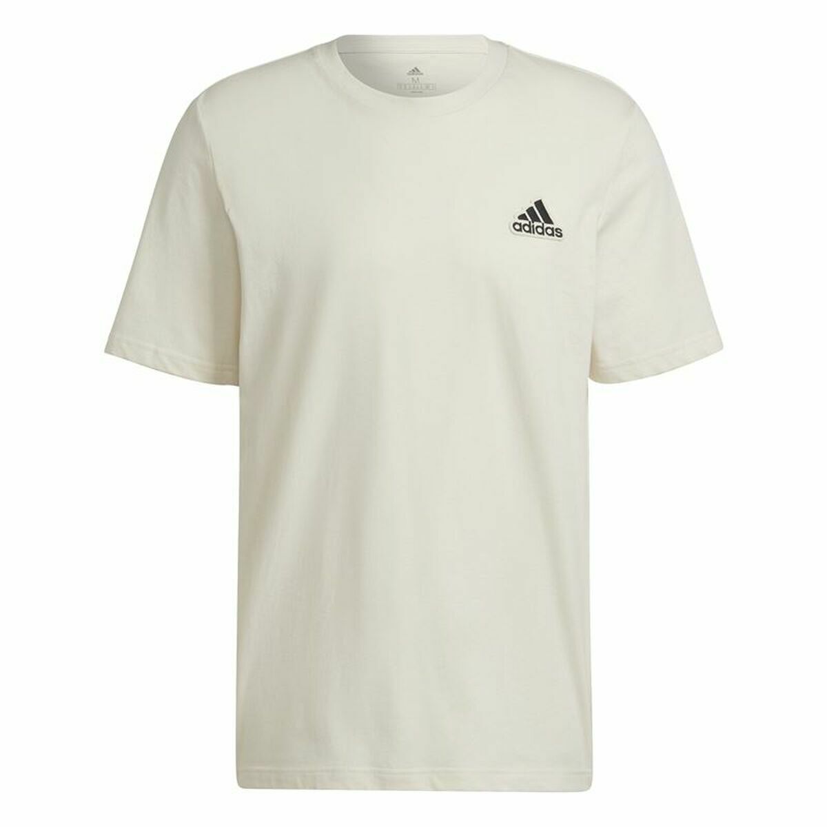 T-shirt med kortärm Herr Adidas Essentials Feelcomfy Vit - 15