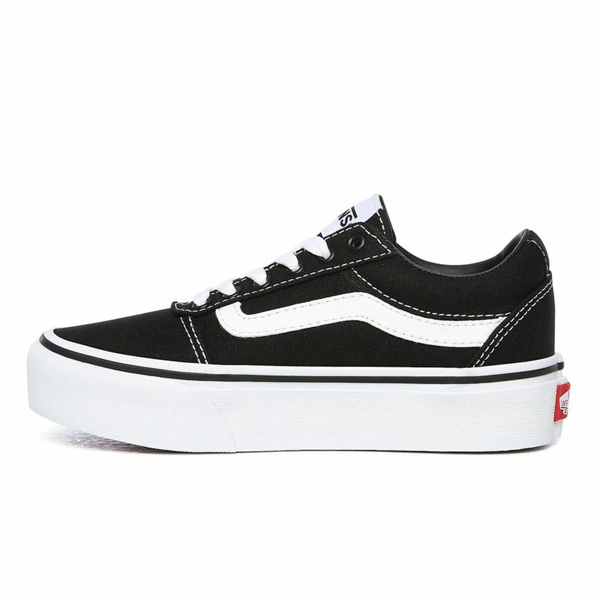 Sportskor för barn Vans Ward Platform Girls - 2