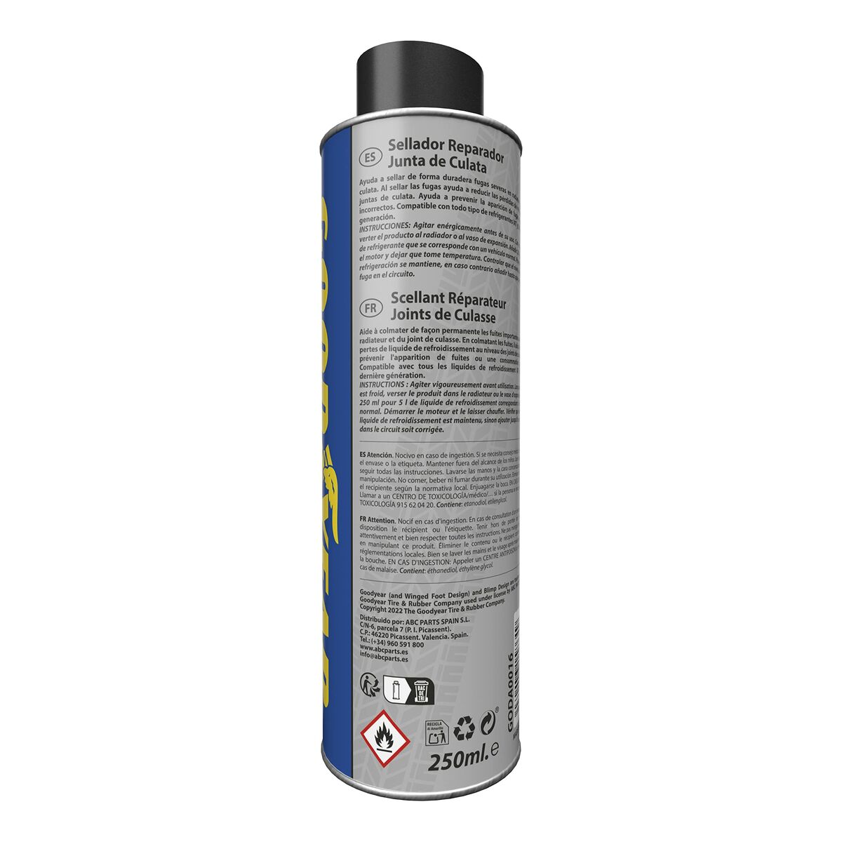 Reparation av topplockspackning Goodyear Förseglare 250 ml - 5