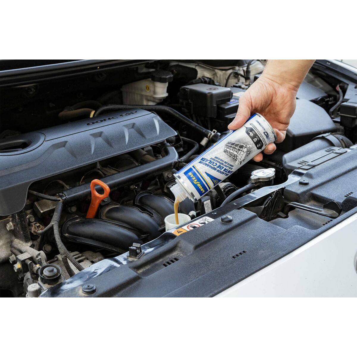 Reparation av topplockspackning Goodyear Förseglare 250 ml - 2
