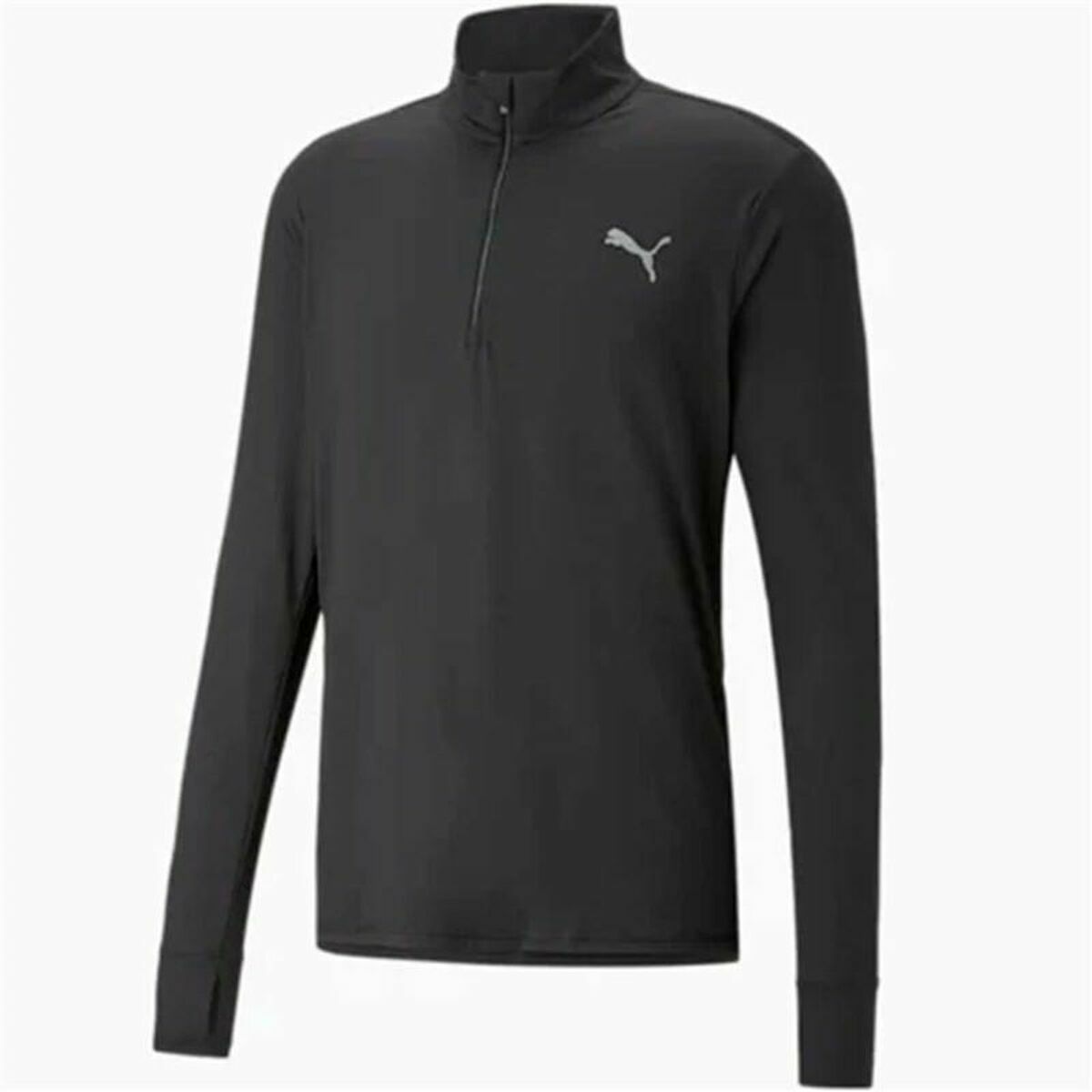 T-shirt med kortärm Dam Puma Run Favorite Svart Unisex - 7