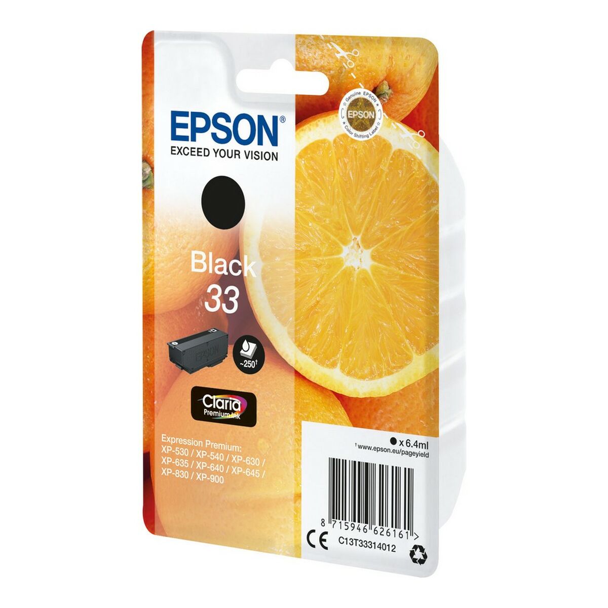 Original Bläckpatron Epson T3331 Svart - 3