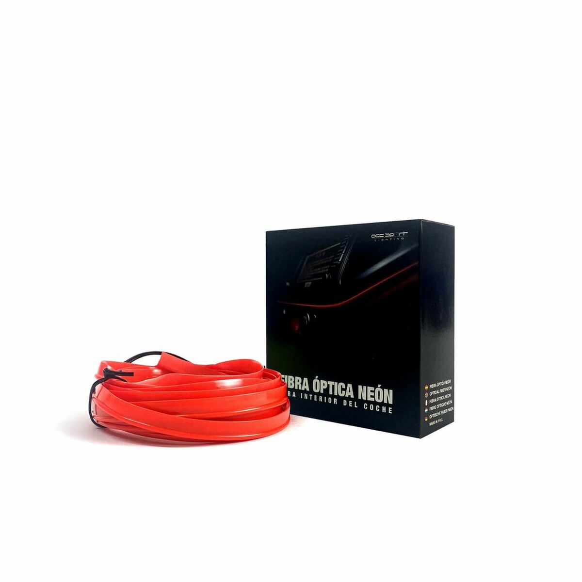 Neon ljus remsa OCC Motorsport 3 m Fiberoptik - 8