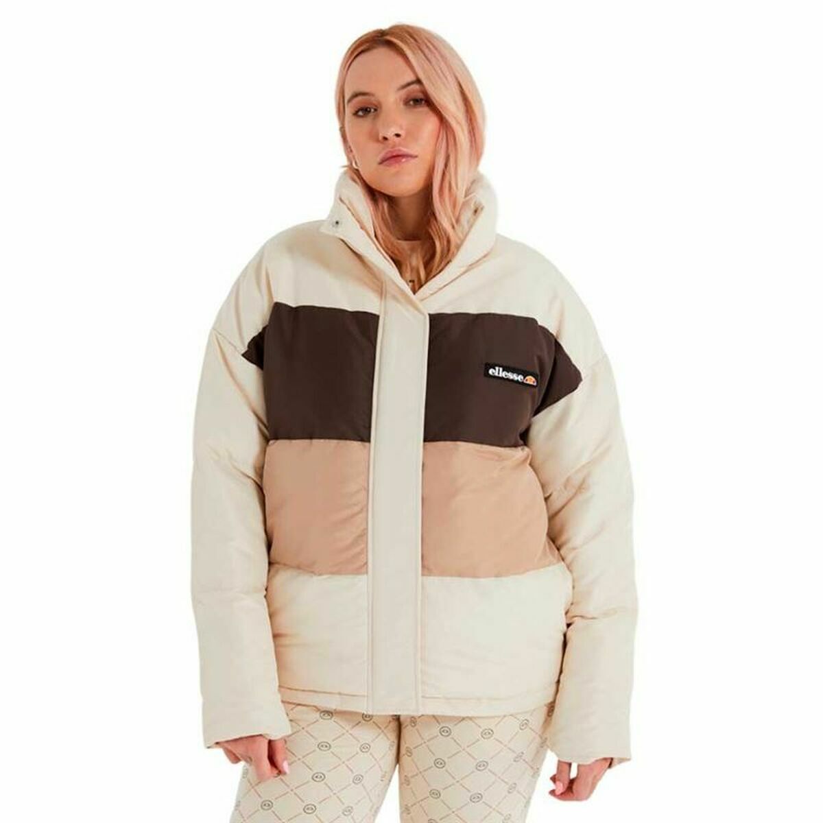 Jacka Ellesse Rosalena Beige Ljusbrun Kvinna Unisex