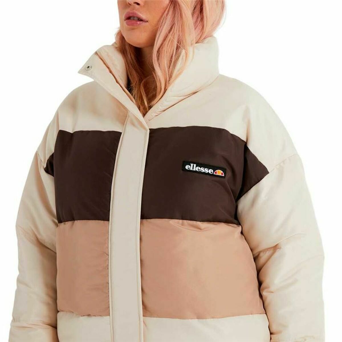 Jacka Ellesse Rosalena Beige Ljusbrun Kvinna Unisex - 6