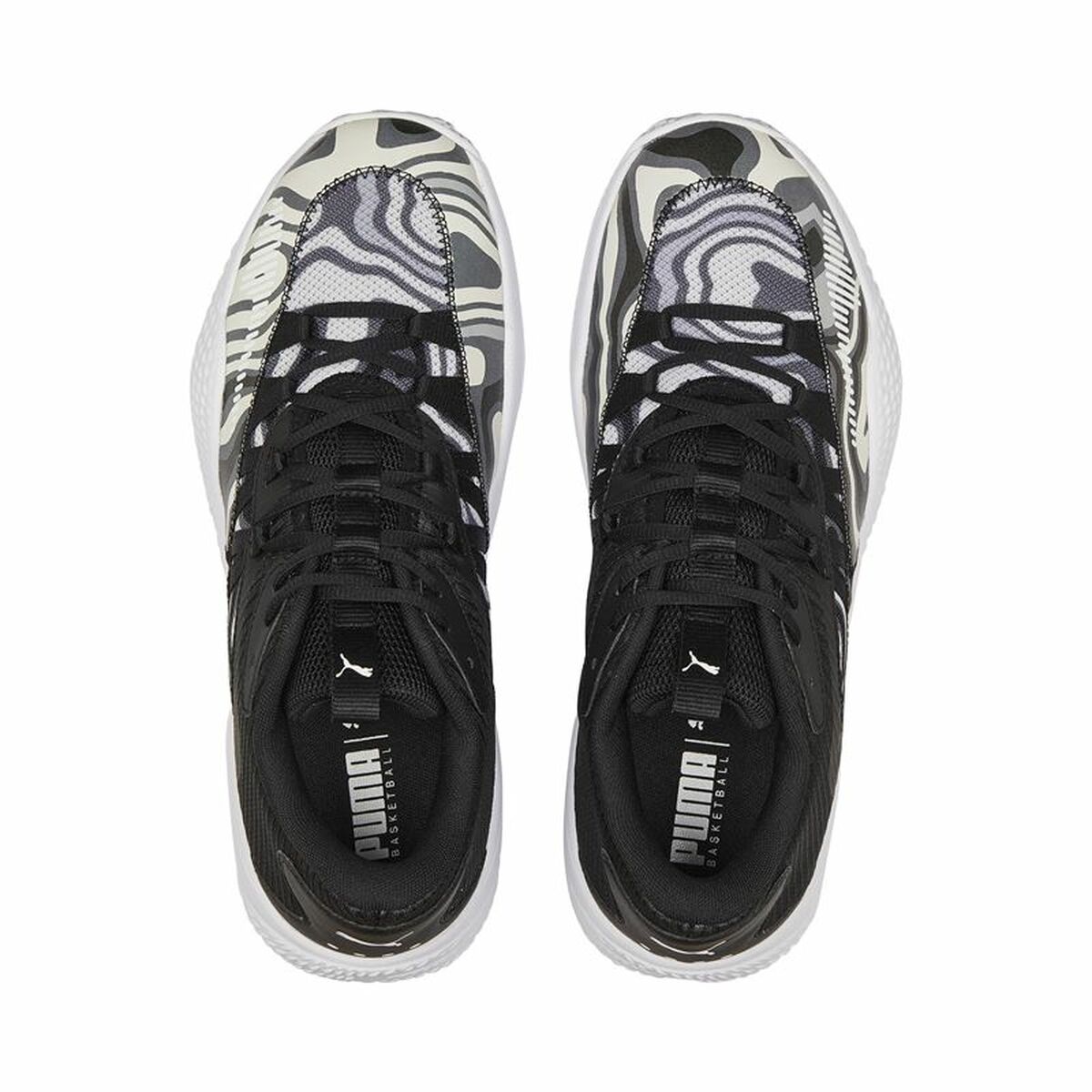 Basketskor, Vuxen Puma Court Rider 2.0 Svart Män - 4