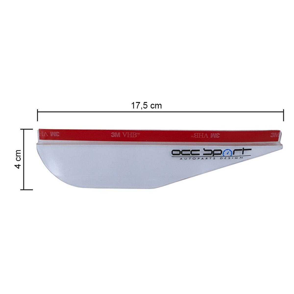 Regnskydd för backspegel OCC Motorsport OCCDEC021 Genomskinligt Universal 2 Delar - 2