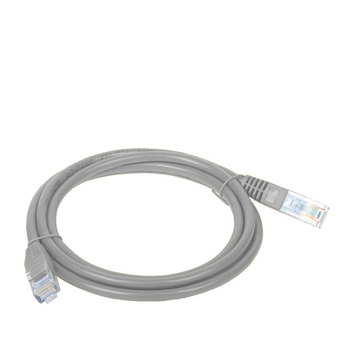 Nätkabel UTP Styv Kategori 6 Alantec KKU5SZA5 Grå 5 m