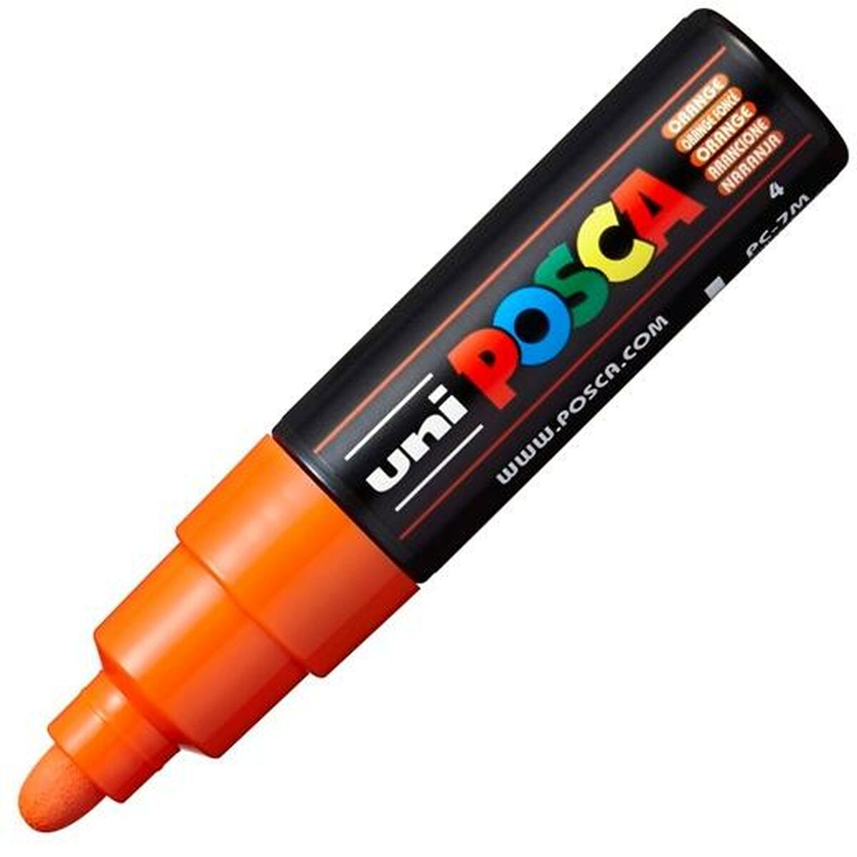 Tuschpennor POSCA PC-7M Orange (6 antal) - 2
