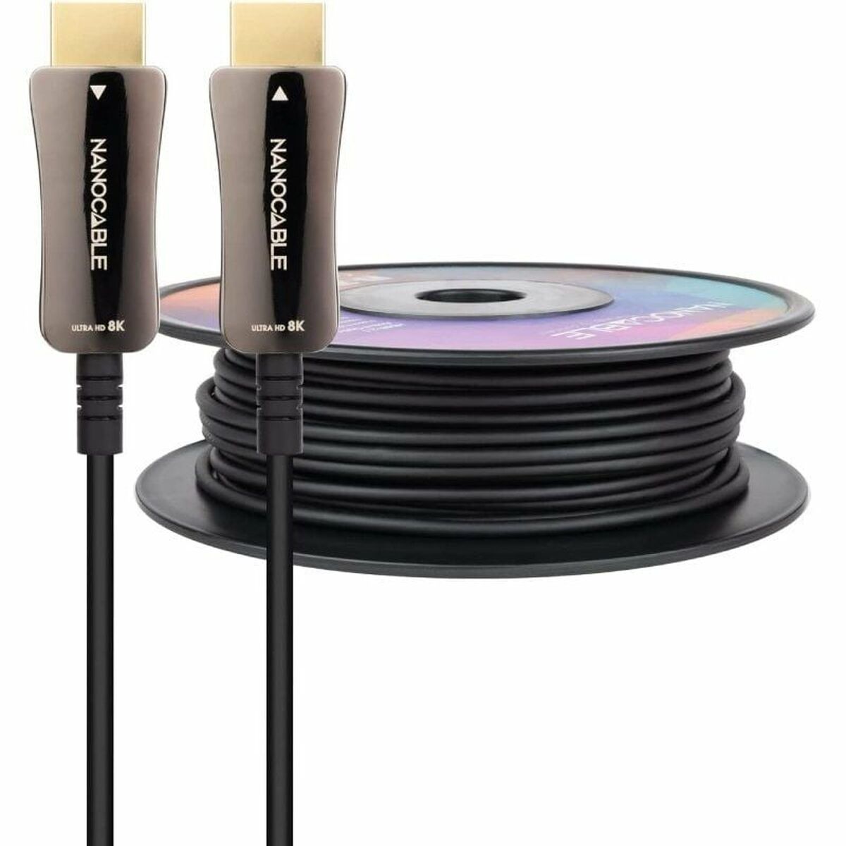 Kabel HDMI NANOCABLE 10.15.2160 60 m Svart