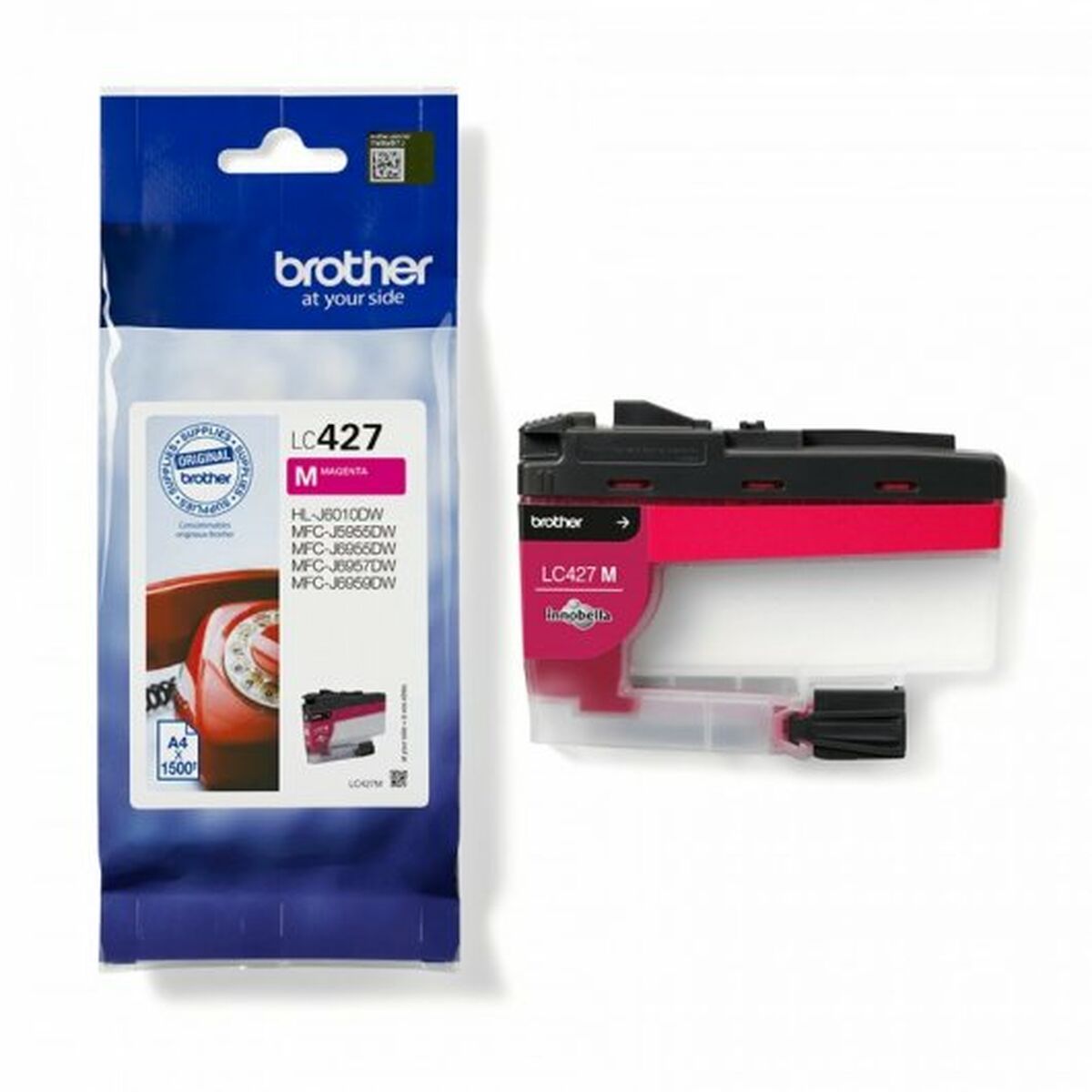 Original Bläckpatron Brother LC-427M Magenta - 2