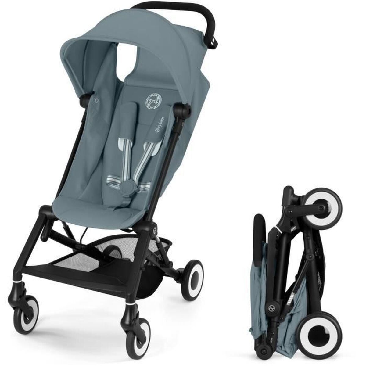 Barnvagn Cybex Blå + 6 månader