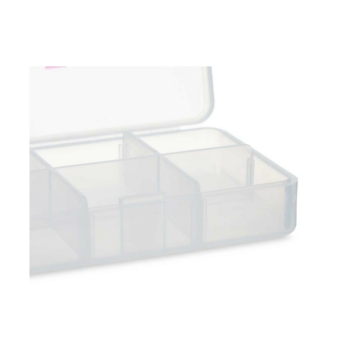 Doseringsask med fack Berilo Transparent Plast 11,5 x 18 x 2,2 cm 9 x 2,5 x 6 cm (12 antal) - 4