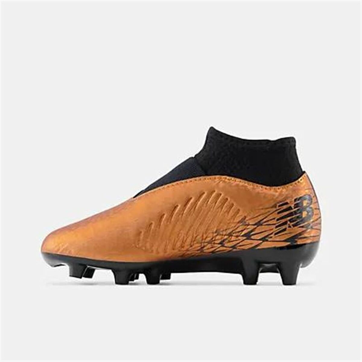 Fotbollsskor för barn New Balance Tekela v4 Magique FG Brun - 5