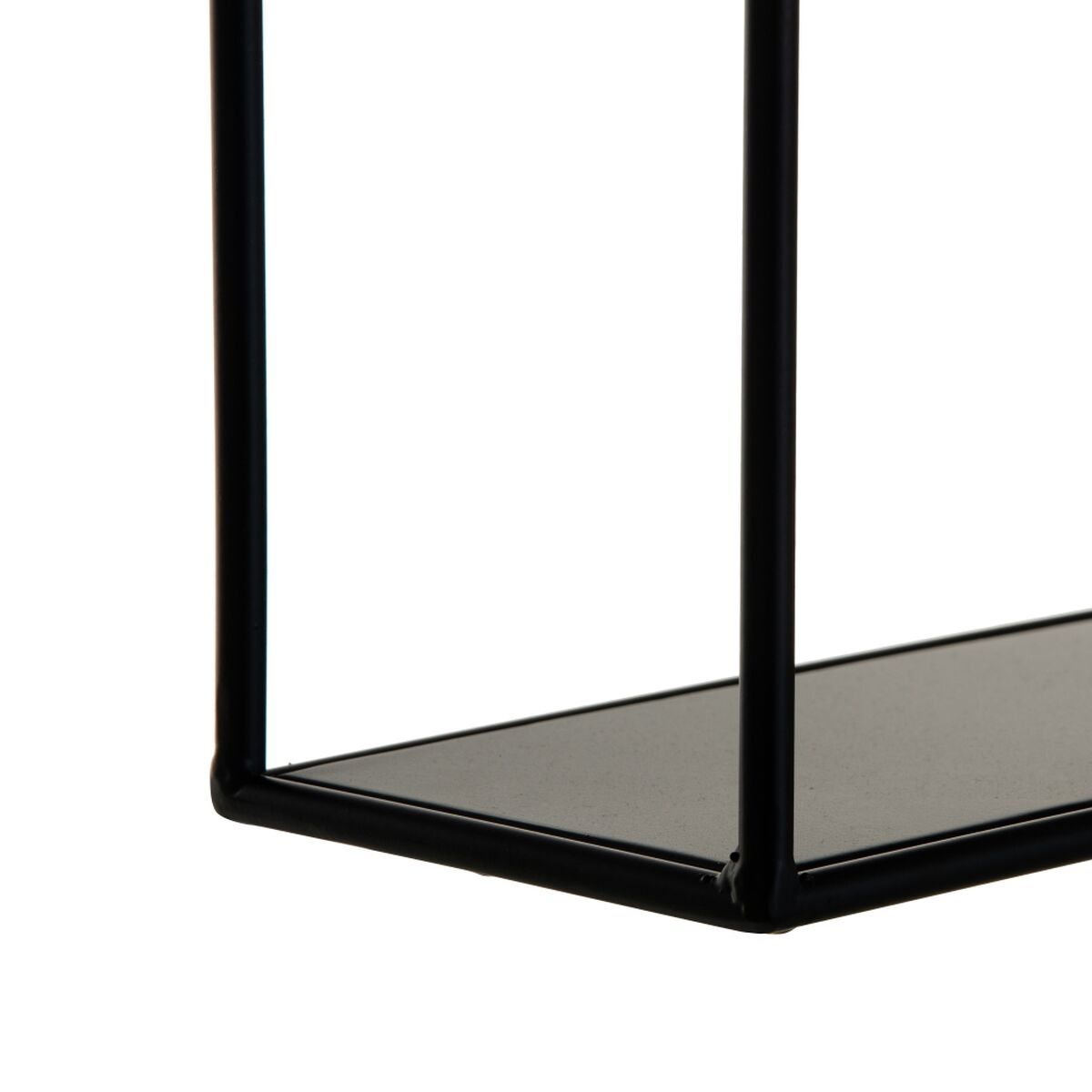 Bokhylla 51 x 13 x 76,5 cm Svart Metall - 3