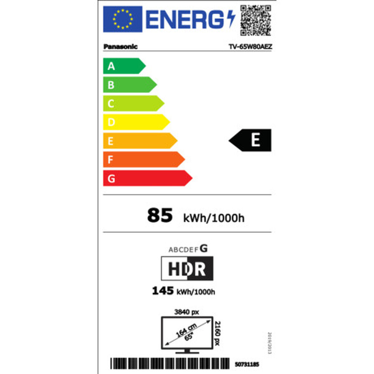 Smart TV Panasonic TV65W80AEZ 65" 4K Ultra HD HDR QLED - 3