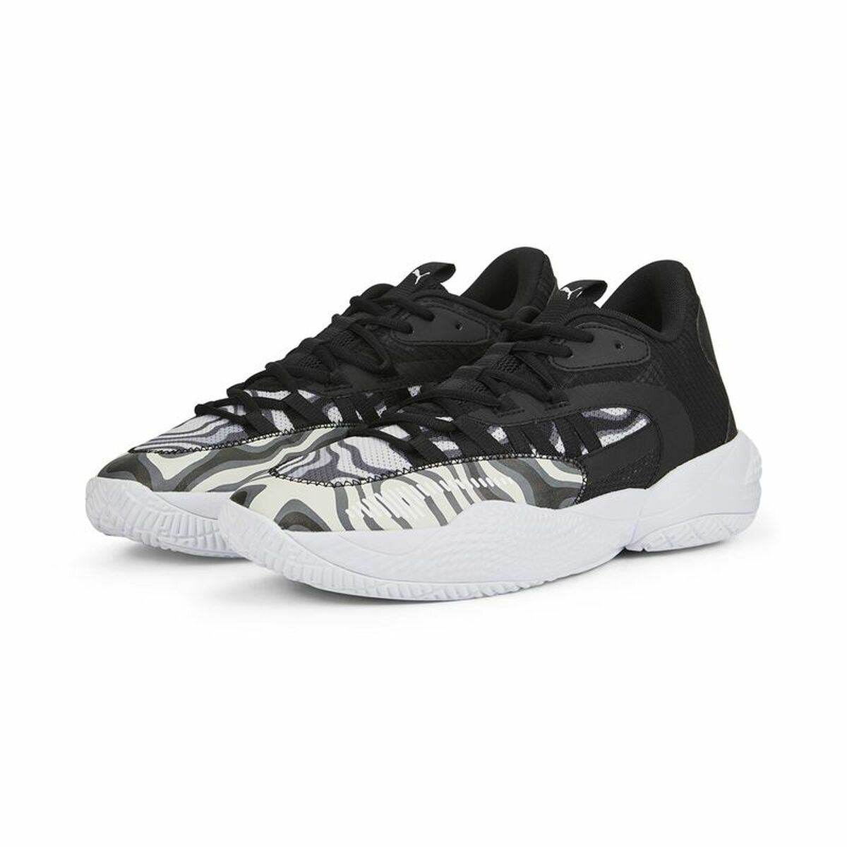 Basketskor, Vuxen Puma Court Rider 2.0 Svart Män - 3