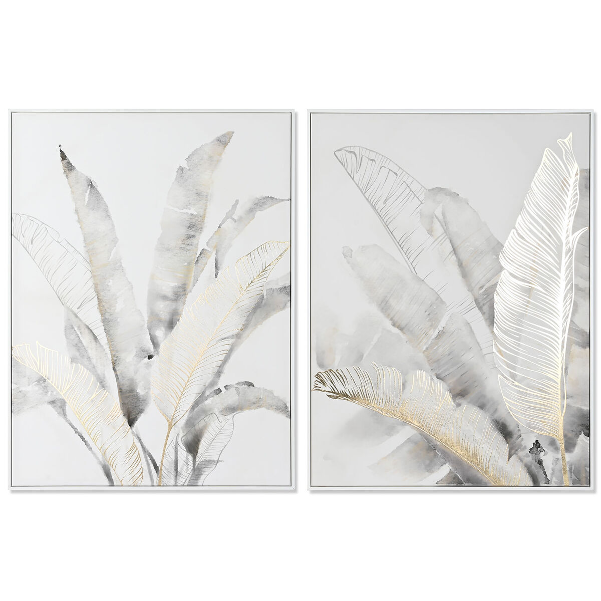 Kanvas DKD Home Decor polystyren Kanvas 90 x 4 x 120 cm