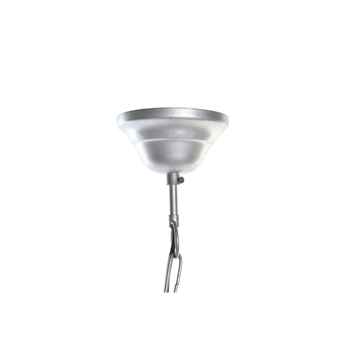 Taklampa DKD Home Decor Brun Silvrig Metall Mangoträ 50 W 40 x 40 x 50 cm - 12
