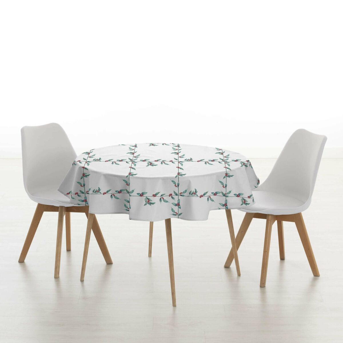 Bordsduk Belum White Christmas Multicolour Ø 140 cm - 3