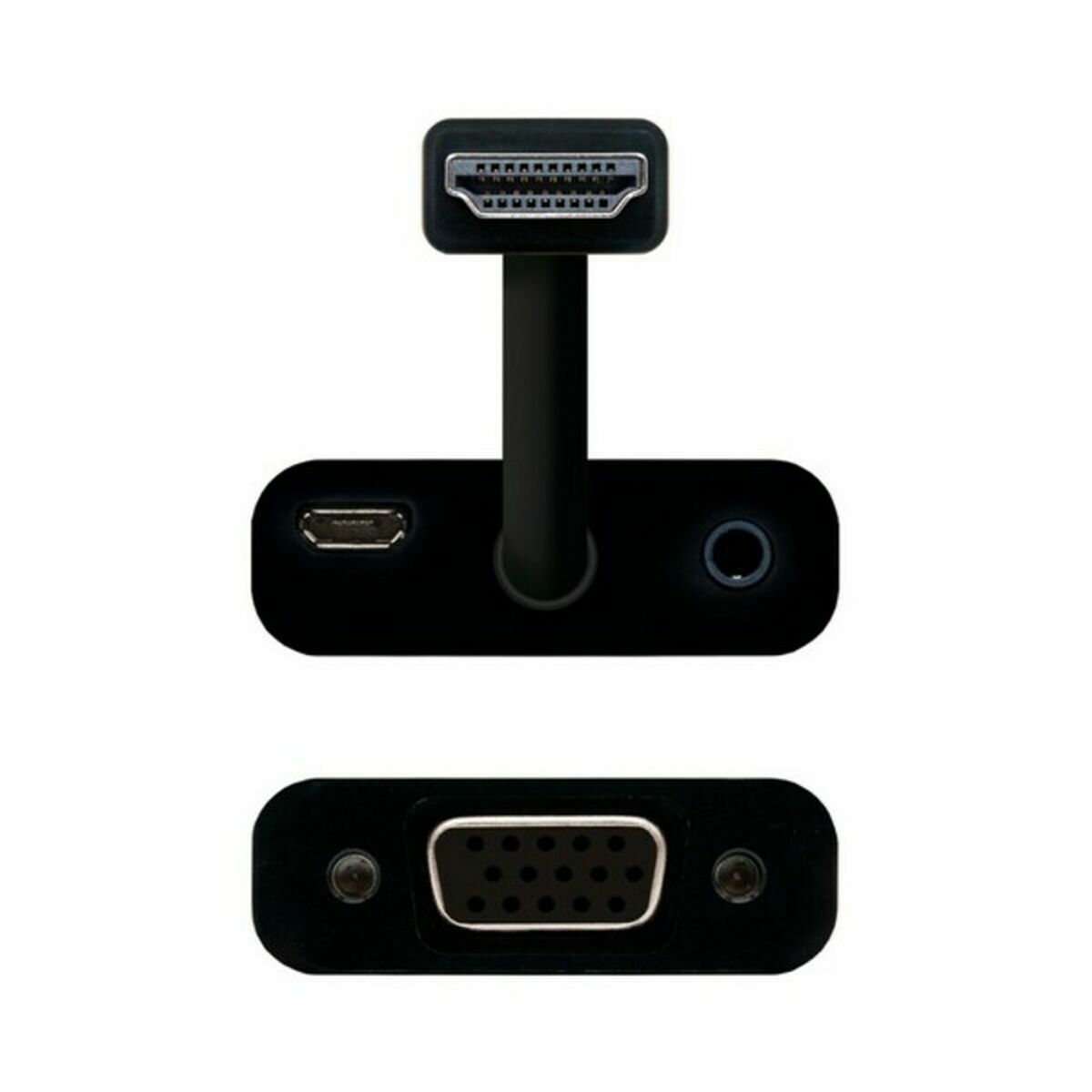 HDMI till SVGA med Audio Adapter NANOCABLE 10.16.2001-BK - 2