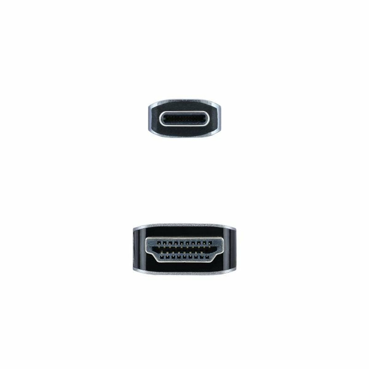 USB-C till HDMI Kabel NANOCABLE 10.15.5103 Svart 3 m - 3