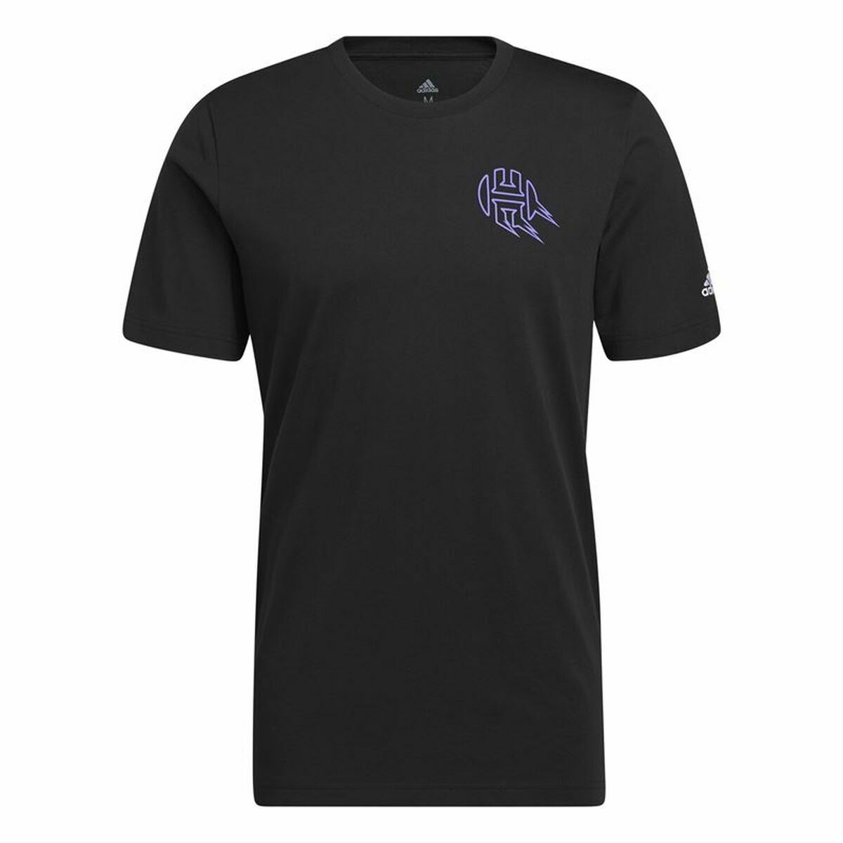 T-shirt med kortärm Herr Adidas Avatar James Harden Graphic Svart - 14