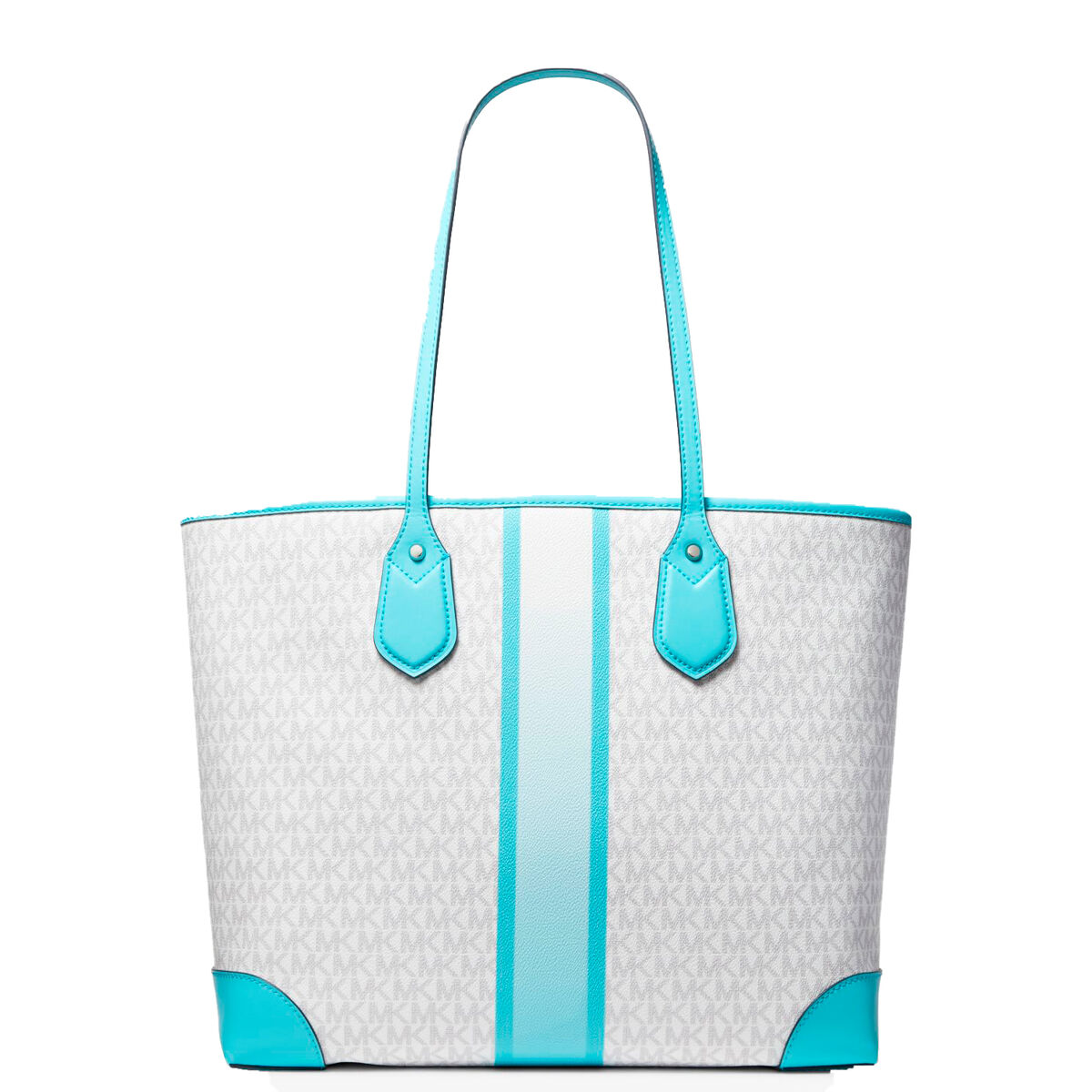 Damväska Michael Kors 30S2SV0T3V-OCEAN-BLUE-MULTI Grå 35 x 30 x 17 cm - 3