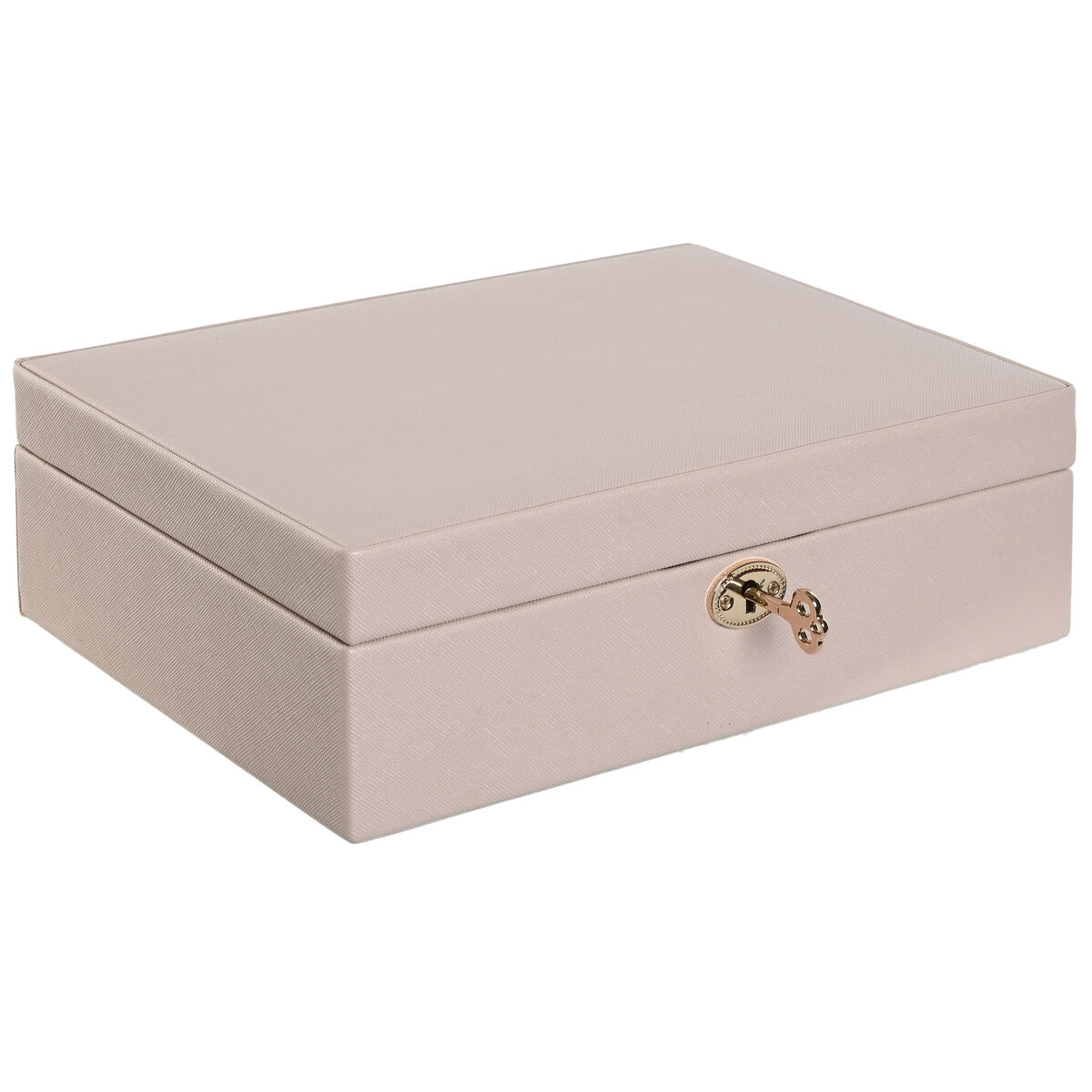 Smyckeskrin Home ESPRIT Ljusrosa 27 x 19 x 9 cm - 3