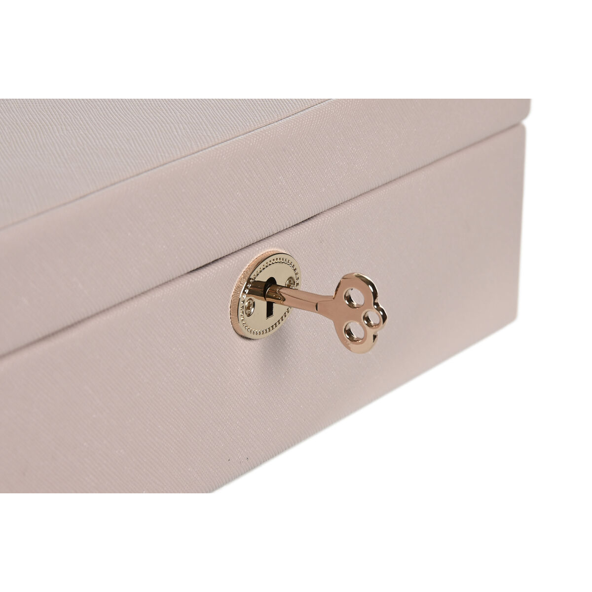 Smyckeskrin Home ESPRIT Ljusrosa 27 x 19 x 9 cm - 4