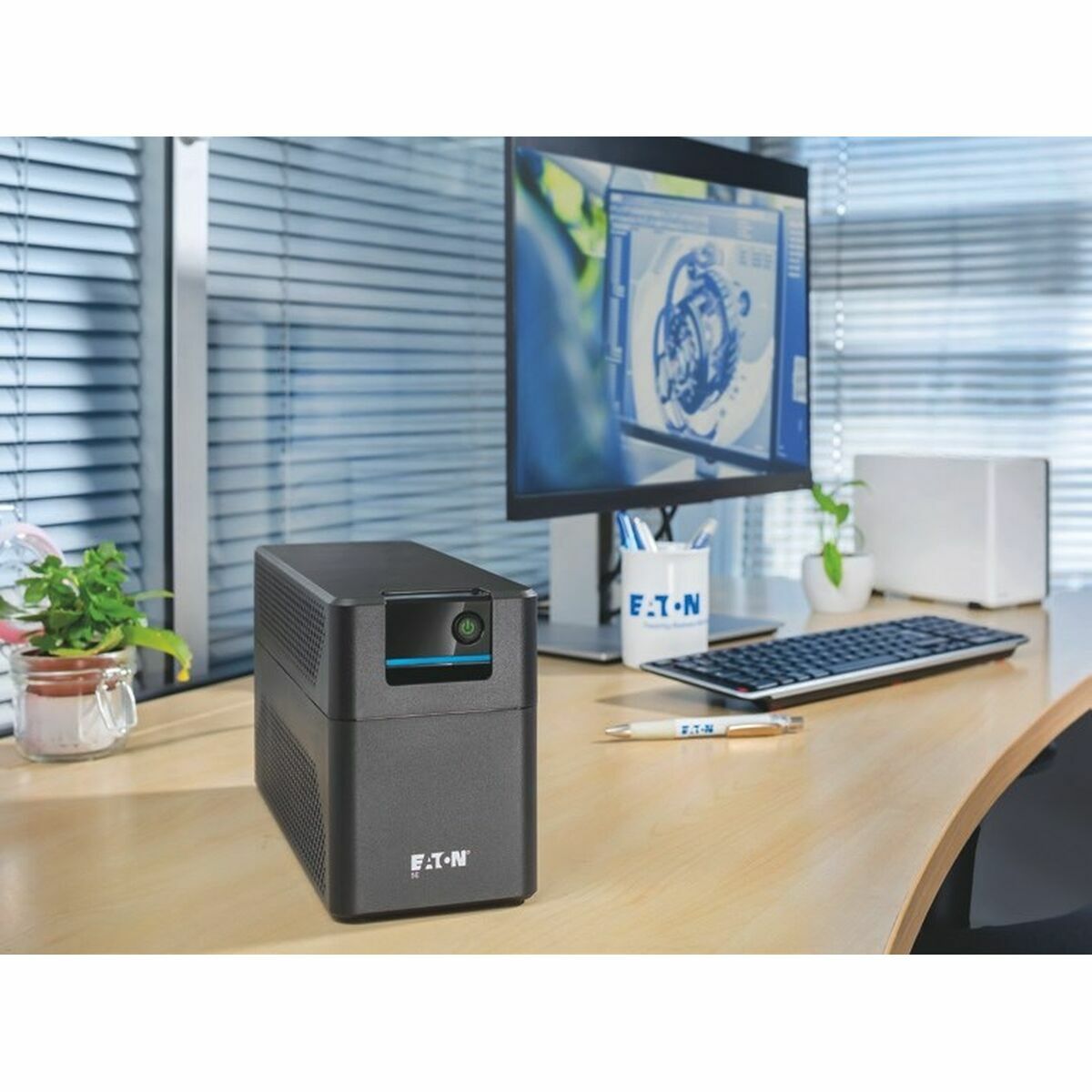 System för Avbrottsfri Strömförsörjning Interaktiv (UPS) Eaton 5E Gen2 900 USB 480 W - 2