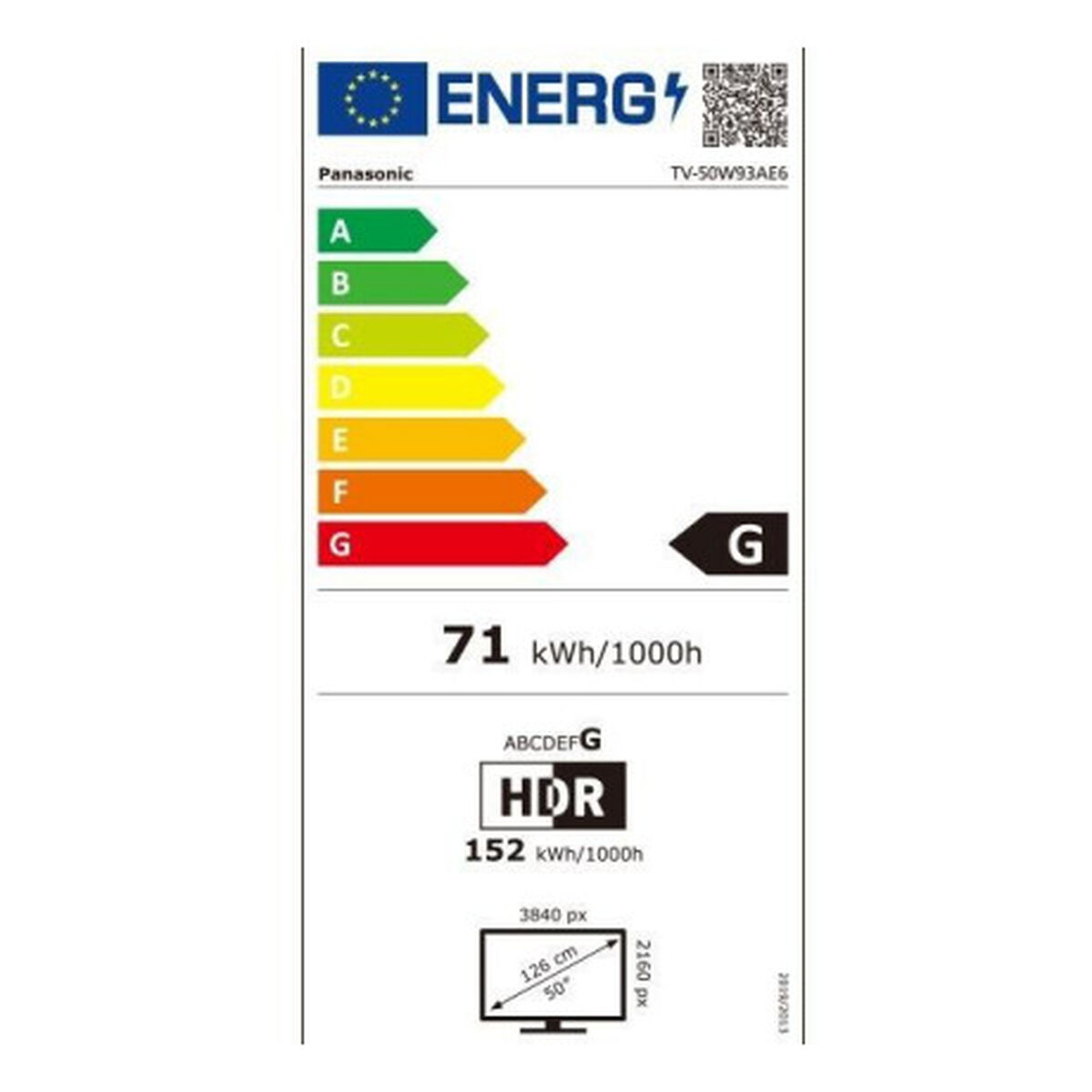 Smart TV Panasonic TV50W93AE6 50" LED - 4