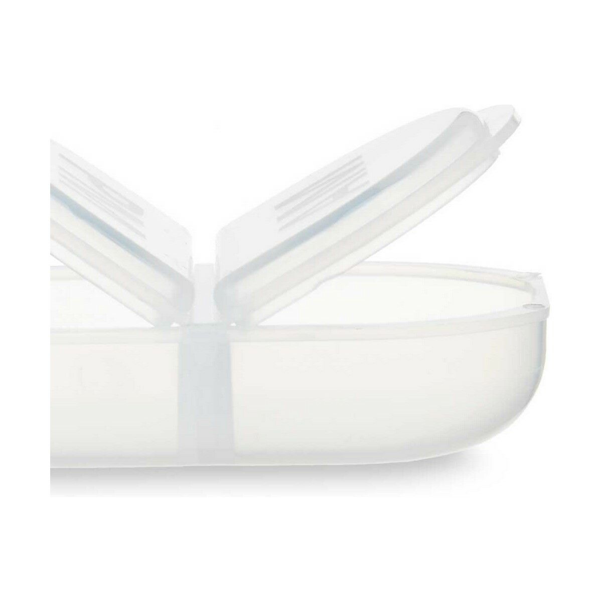 Doseringsask med fack Berilo Transparent Plast 11,5 x 18 x 2,2 cm Set (12 antal) - 8