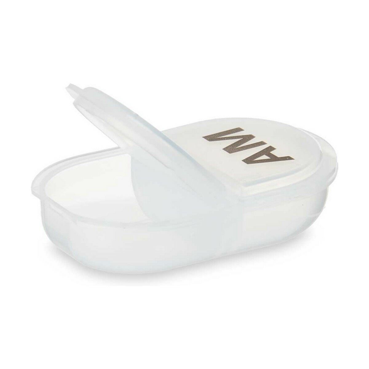 Doseringsask med fack Berilo Transparent Plast 11,5 x 18 x 2,2 cm Set (12 antal) - 7