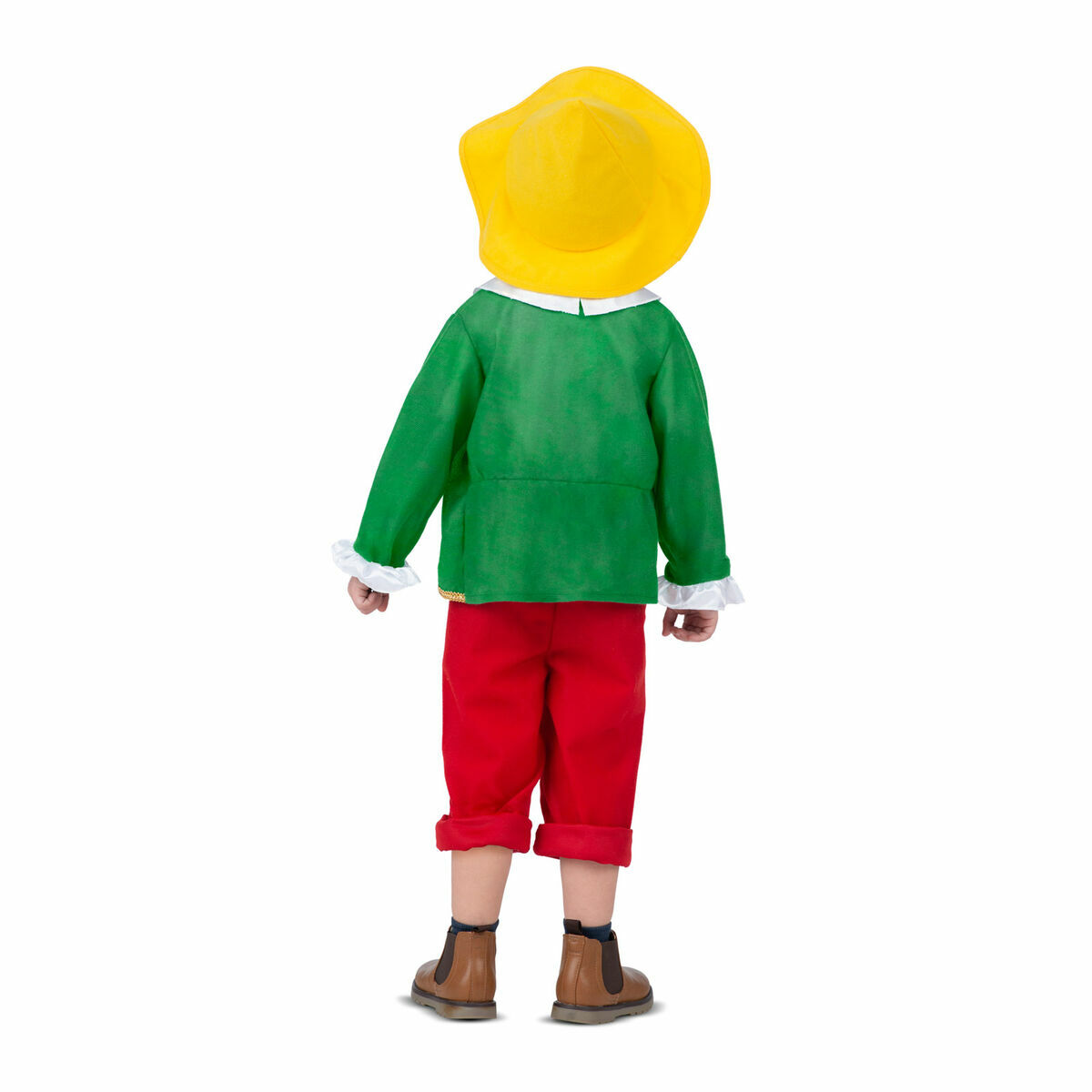 Maskeraddräkt vuxna My Other Me Pinocchio Röd Grön - 5
