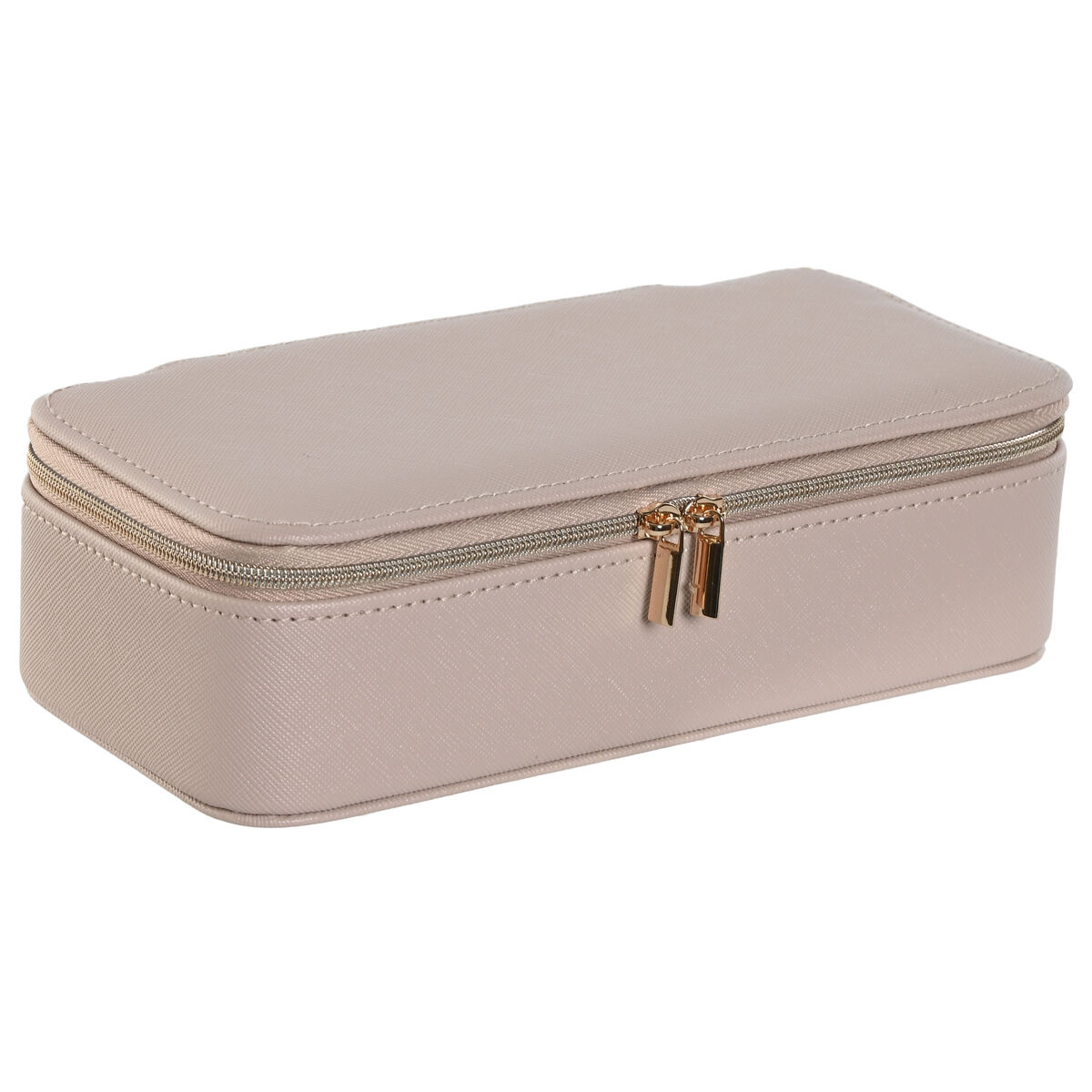 Smyckeskrin Home ESPRIT Ljusrosa 20,5 x 10 x 6 cm (2 Delar) - 3