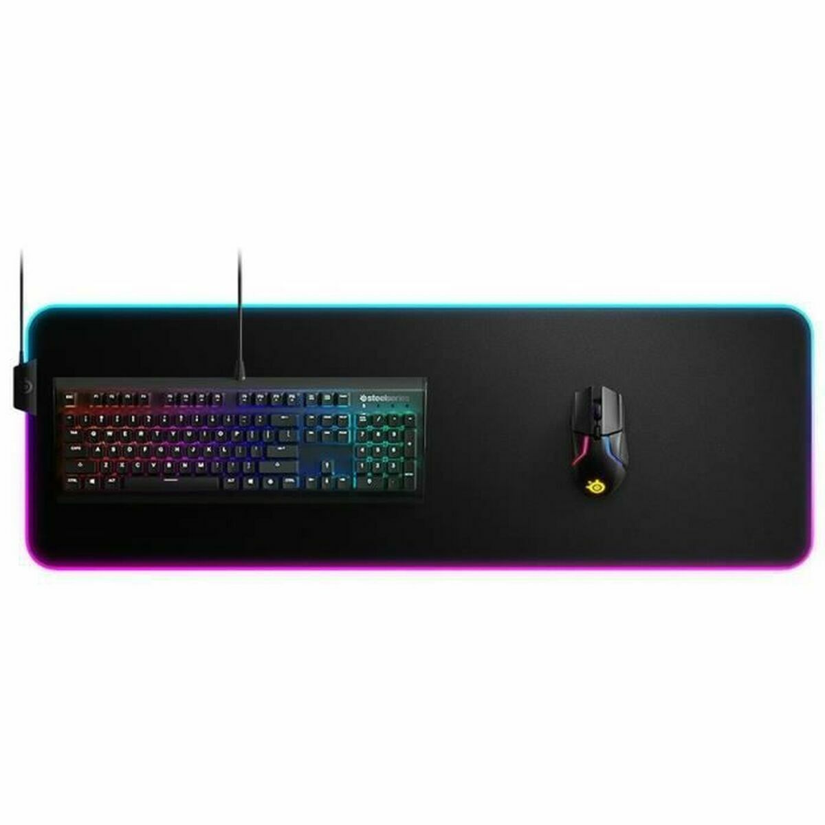 Musmatta Gaming SteelSeries Prism Cloth 3XL 59 x 122 x 0,4 cm Svart - 11
