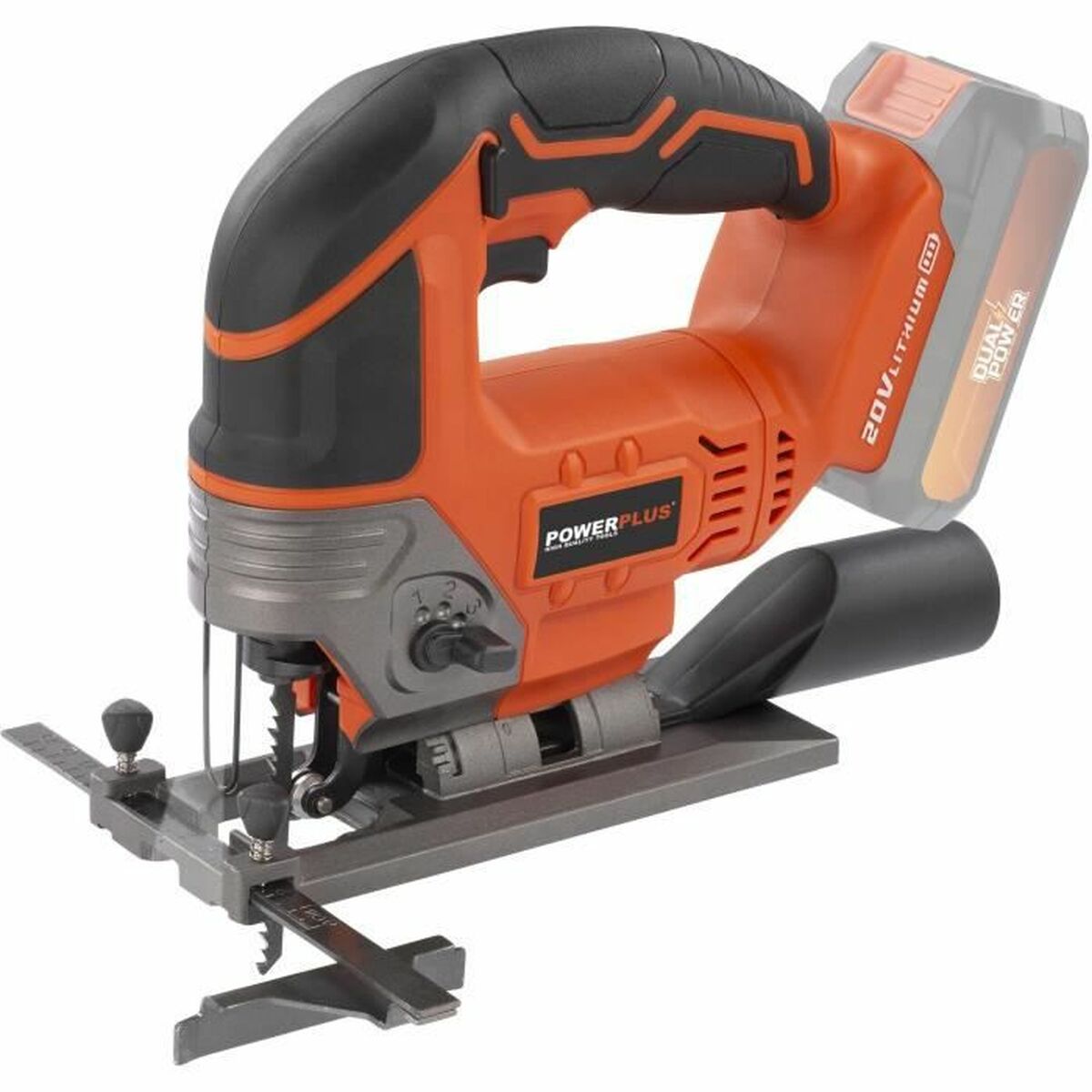 Borr- och tillbehörssats Powerplus Dual Power Powdpset32 Elektrisk