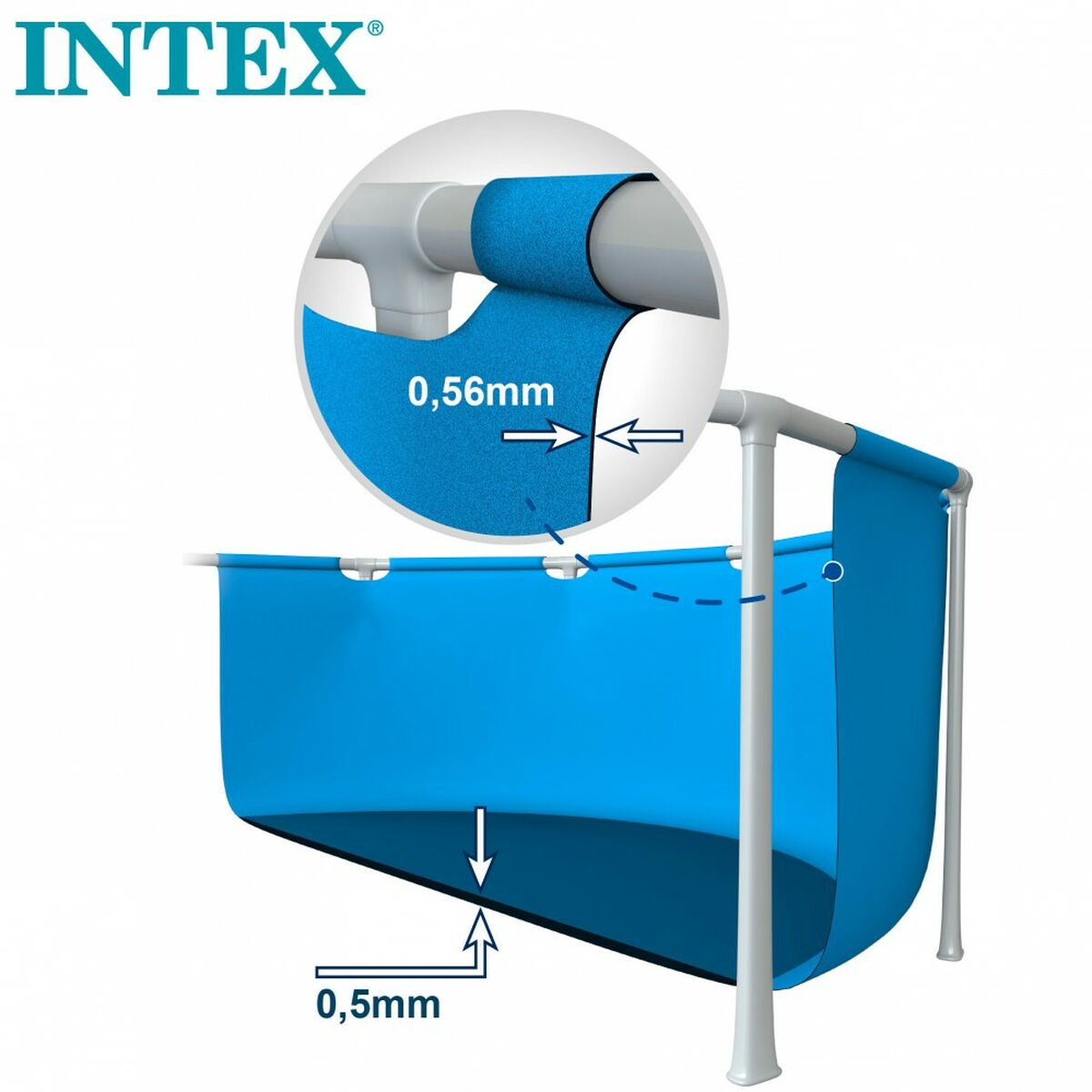 Bollhav Intex 28274NP 450 x 84 x 220 cm - 8